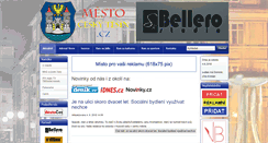 Desktop Screenshot of mestoceskytesin.cz