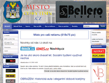 Tablet Screenshot of mestoceskytesin.cz